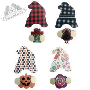 Wood Boy Gnome Add-on: Christmas Present